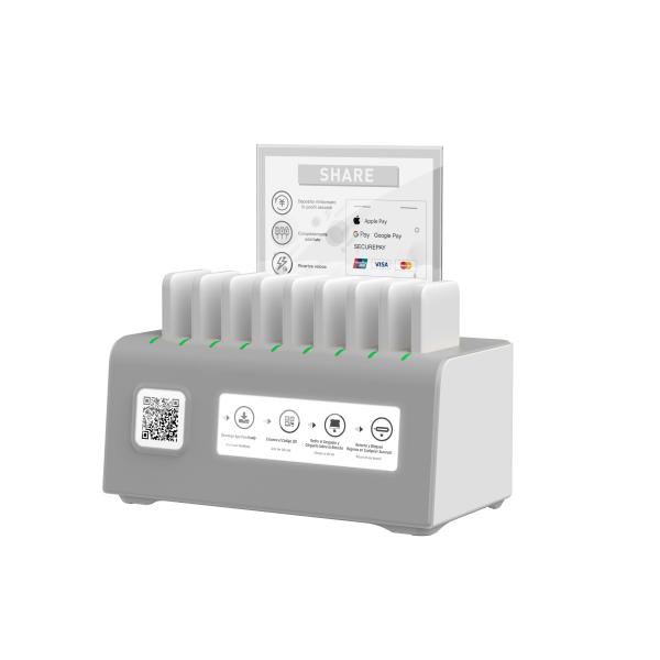 Buy Advertising Phone Charger Vending Machine E1001 9 Slot Anti Theft at wholesale prices