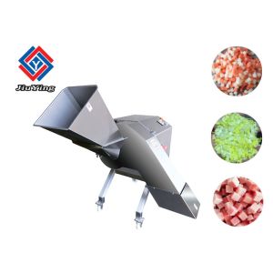 Small Vegetable Dicer Machine / Tomato Cuber Machine 1000KG/H Output