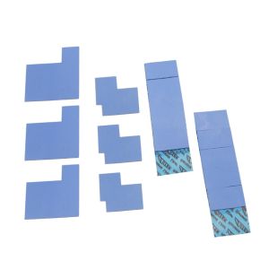 blue Silicone High Insulating Heat Sink Thermal Gap Pad TIF540S with Adhesive