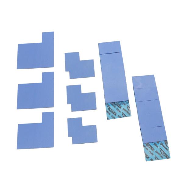 blue Silicone High Insulating Heat Sink Thermal Gap Pad TIF540S with Adhesive