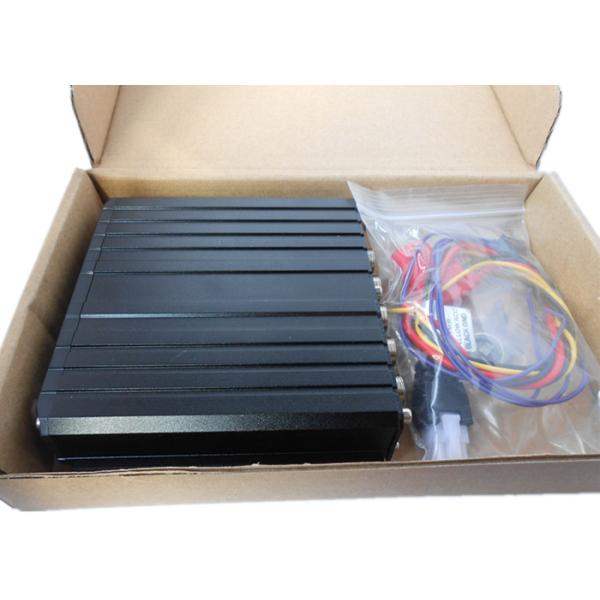 Custom 4 Channel DVR Security System , Mobile DVR Recorder With GPS Positioning