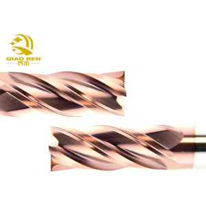 High Efficiency Vertical Milling Cutter Flat Tungsten Steel Carbide Chamfer