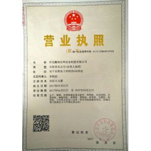 HEBEI DIAOZHUO WIRE MESH EQUIPMENT CO.,LTD Certifications