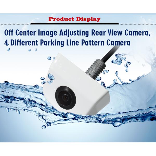 White Vision Bus Rear View Camera , Microphone Side Camera With Precise Angle