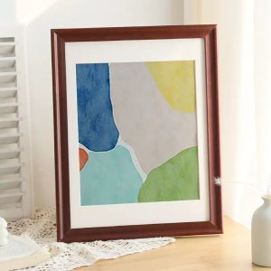 Nordic Style Oil Painting Photo Frame Square 10x10 Inch Tabletop Frames For