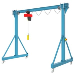 Manual Control Electric Mobile Gantry Crane Multi Directional Movement Heavy