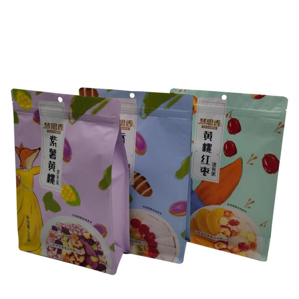 Food Grade Silvery Pickles Plastic Packaging Bag with Antiseptic Properties