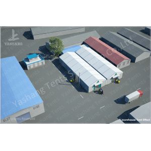 15x35M Transitional Large Canopy Tent Fabric Covered Storage Buildings
