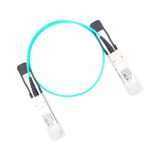China 40Gbps QSFP To QSFP Attach Optical Cable Assembly For Cisco QSFP-H40G-AOC on sale China 40Gbps QSFP To QSFP Attach Optical Cable Assembly For Cisco QSFP-H40G-AOC on sale