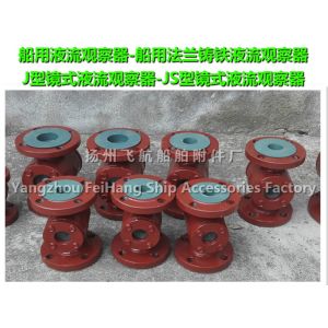 Marine fluid flow observer, liquid flow observation mirror