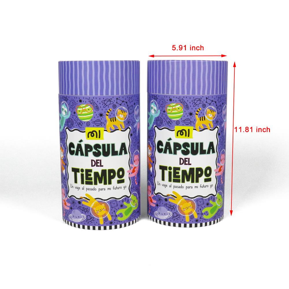 Environmentally friendly biodegradable cardboard tubes, suitable for toothbrush,