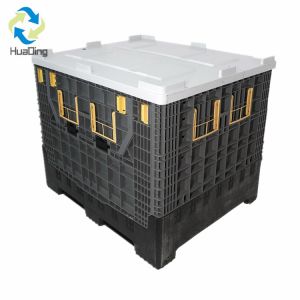 High Capacity Heavy Duty Foldable Galvanized Folding pallet box Container Pallet