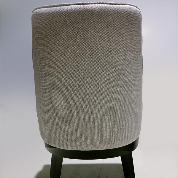 Modern Ash Wood Dining Table And Chairs , Solid Wood Dining Chair Leather