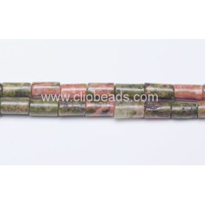 Quality Unakite Tubes for sale