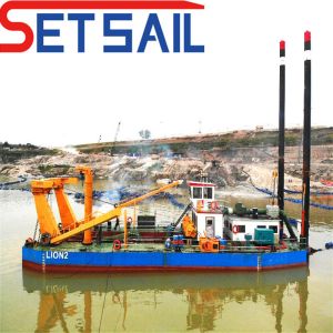 Quality Cutter Head Type Suction Sand Dredger Exporter in with Fuel Consumption 120-220L/H for sale