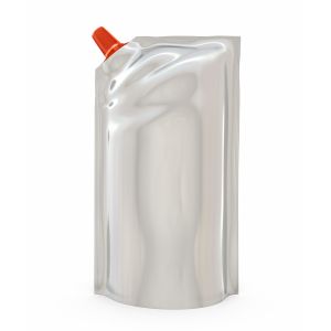 Stand Up Clear Plastic Packaging Bags with Spout