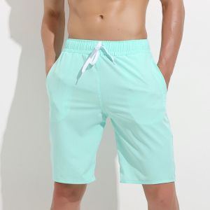 Mens Beach Trunks Soft Mesh Liner Skin Friendly Spcious Front Side Bright Colors