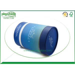 High End Printed Cardboard Tubes , Durable Recyclable Cylinder Tube Packaging