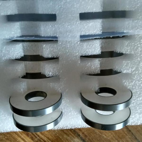 Buy Lightweight Piezoelectric Element Ring / Round Piezoelectric Ceramic Plate at wholesale prices