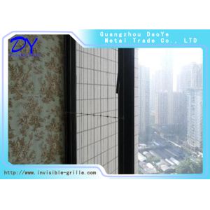 Children Climbing Out Sliding Invisible Grille For School Corridor