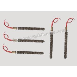 Electrical Resistance Finned Cartridge Heater Industrial Joule Heating Elements