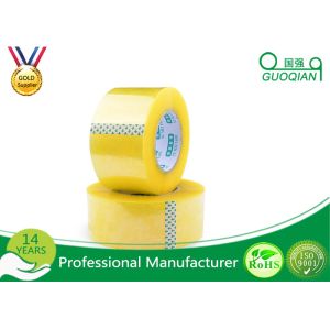 Quality Security Adhesive BOPP Packaging Tape , Waterproof Sticky Tape Long Lasting for sale
