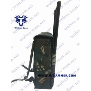Portable 8 Antennas 4gwimax Backpack Signal Jammer