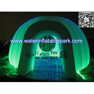 White Inflatable Clear Light Dome Tent  Outdoor Oxford Cloth