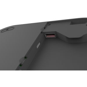 FCC ROHS Metal Wireless Charging 15W Zinc Alloy Wireless Charger Bracket