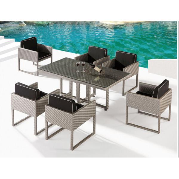 Buy Outdoor furniture rattan poolside dinning set--16029 at wholesale prices