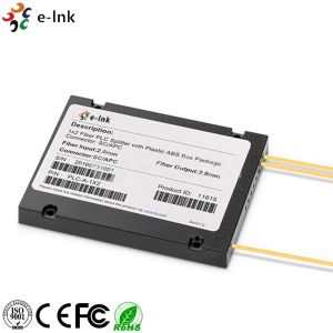 PLC Fiber Optic Switch Splice / Pigtailed ABS Module 2.0mm SC/APC Singlemode