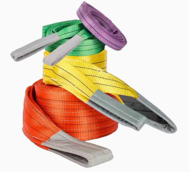 CE Certified Polyester Webbing Sling | 1t-15t Capacity for Safe & Efficient