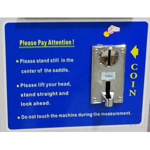 AC110V - 220V Weight Measuring Scale , Bmi Height Weight Measurement Machine