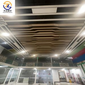 Modern Design Aluminum Screen With Black Groove For Indoor And Outdoor