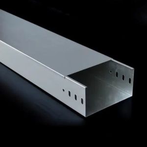 Fully Perforated Galvanized Cable Trays 6.5ft 8 Ft 10 Ft For Networking