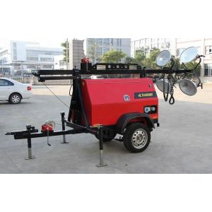 Kubota 300wX4 Portable Light Tower 7m Genset Lighting Tower