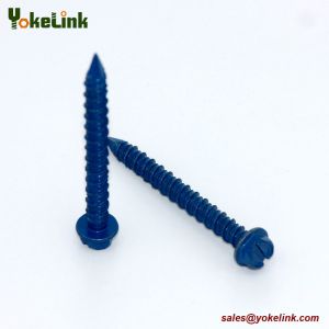 China 3/16 Hex Washer Head Concrete Screw Hi-Lo Thread Screws Ruspert Tapcon Screw on sale