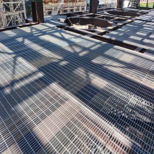 Q235 Weight Industrial Platforms Galvanized Steel Grating Building Materials