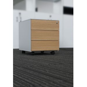 Modern 5MM Side Office Mobile Pedestal File Cabinet Storage