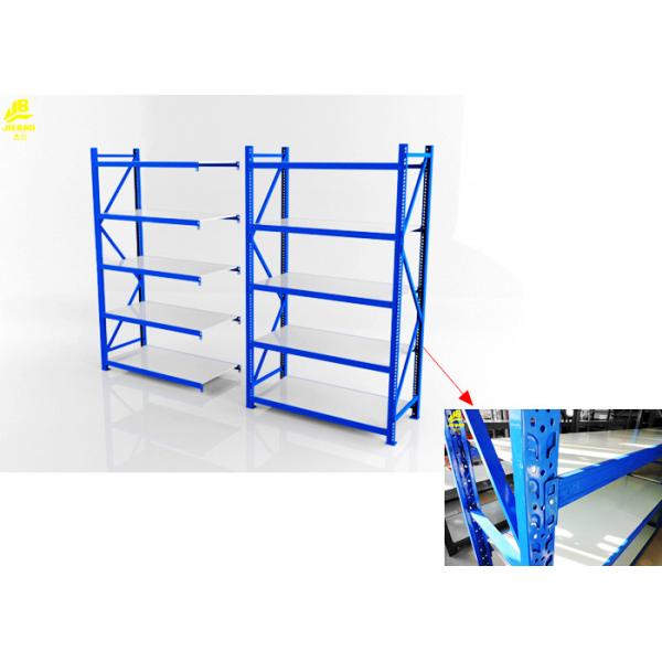 Buy Customizable Domestic Medium Duty Steel Rack With Wheels Butterfly Holes at wholesale prices