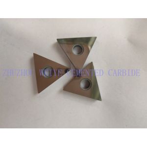 Cemented Carbide Triangular Inserts For Steel Wires Cutting