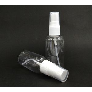 Clear PET Spray Bottles with Rounded Classic Style