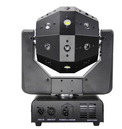 New 16pcs 3w 3in1 led moving head beam ktv disco dj culb bar lighting R&G laser lights