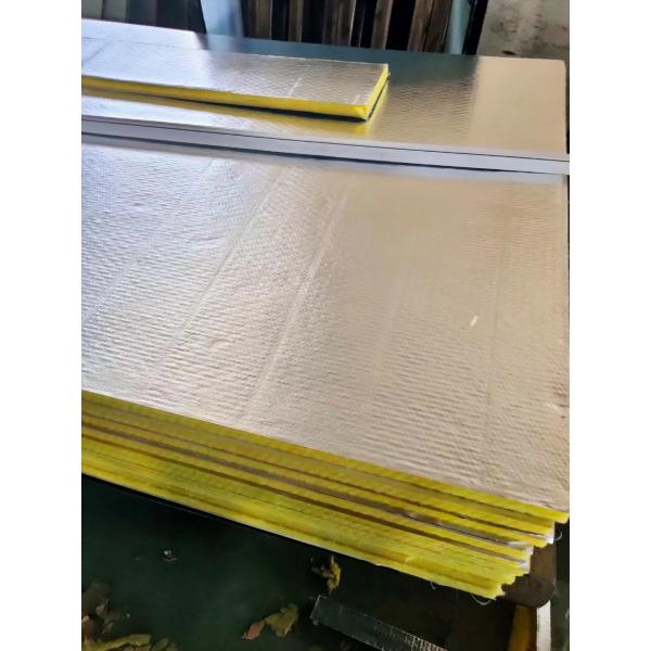 A1 Grade Glass Wool Acoustic Insulation With Aluminium Foil