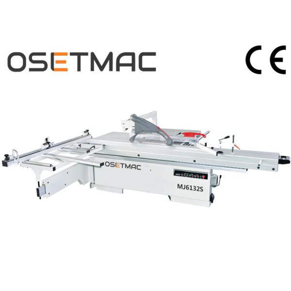 OSETMAC Woodworking Sliding Table Saw MJ6132S with Electric Lifting and Digital