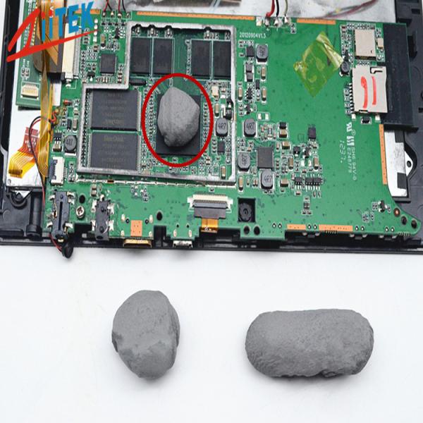 5W/mK Violet Soft Silicone Thermally Conductive Putty Thermal Conductive Gel For LED Lights