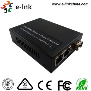 Fast Ethernet 10Mbps 100Mbps PoE PSE Fiber Media Converter All In One