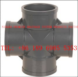 Buy Four way Cross PVC-U UPVC Cement Type Fittings at wholesale prices