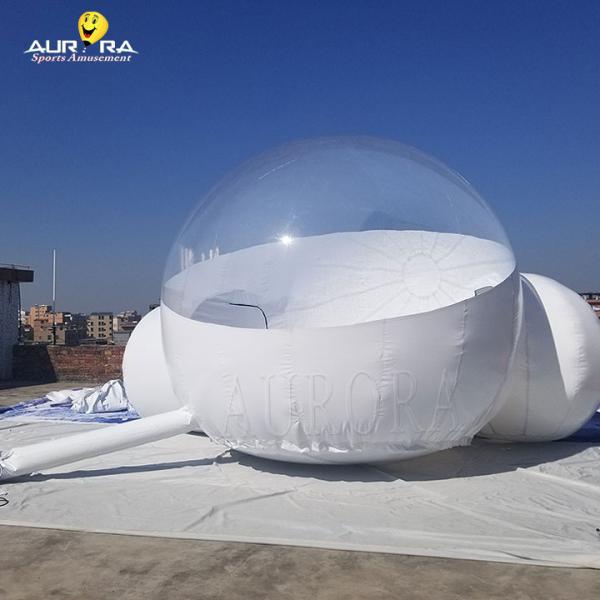 Transparent Inflatable PVC Bubble House With 2m Tunnel Event Wedding Party