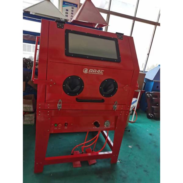 AA4C 1000L Industrial sandblasting cabinet rust removing sandblaster heavy duty sandblast cabinet AA-SBC1200